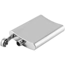 8oz Stainless Steel Hip Flask – Pocket Bottle for Liquor & Whiskey