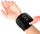 Rechargeable Wrist Blood Pressure Monitor – Digital BP Meter with Smart Touch LED Display