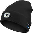 Bluetooth LED Beanie – Music Hat with Stereo Headphones for Running Hiking Jogging