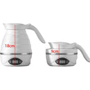 Foldable Electric Travel Kettle – Dual Voltage Portable 700ml 850W