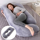 U-Shaped Maternity Pillow – Full Body Pregnancy Pillow with Belly Back Hip & Leg Support