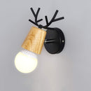 Scandinavian Deer-Shaped Wall Lamp