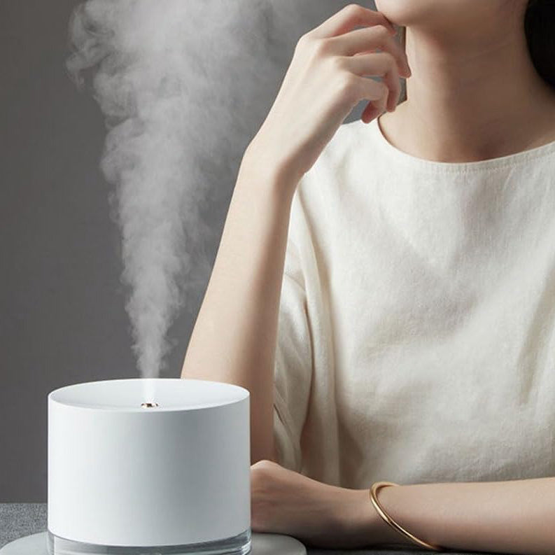 Wireless Air Humidifier – Portable USB Rechargeable Mist Diffuser with Lamp for Home