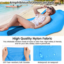 Inflatable Sun Lounger Air Sofa – Portable Couch with Headrest & Carry Bag
