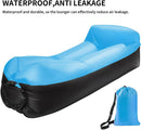 Inflatable Sun Lounger Air Sofa – Portable Couch with Headrest & Carry Bag