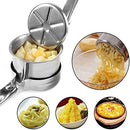 3-in-1 Stainless Steel Potato Ricer – Multi-Function Masher & Juicer