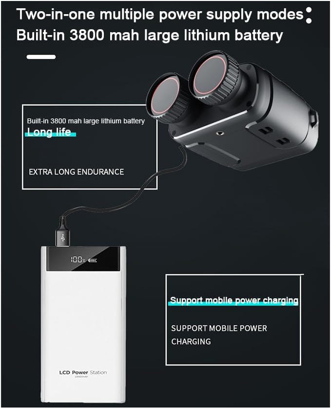 Infrared Night Vision Goggles – 1080P 10X Digital Zoom Binoculars