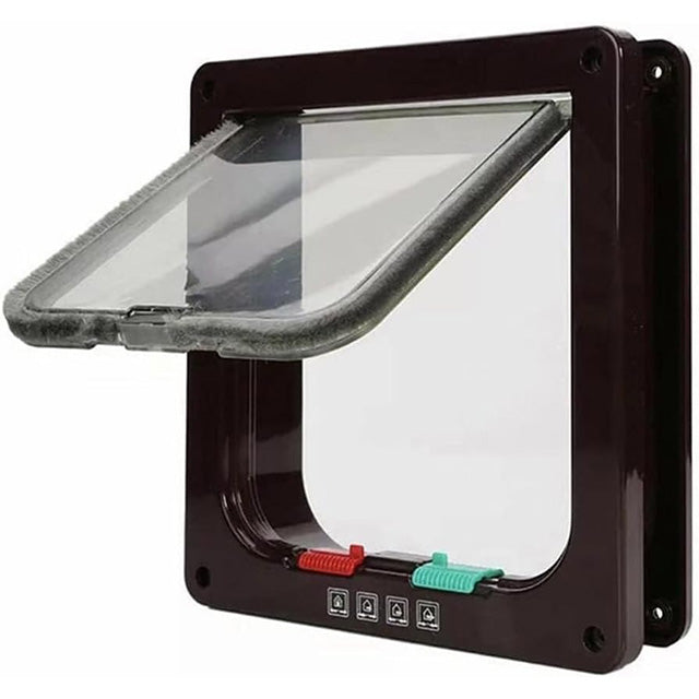 Weatherproof Pet Door – Wall-Mounted Cat & Dog Flap Easy to Install