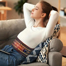 Cordless Heated Back Massager Belt – Heating Pad for Pain Relief and Waist Support Wrap