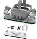 Meta Quest 3 Charging Dock – Fast-Charge Stand with 2 Batteries & USB-C