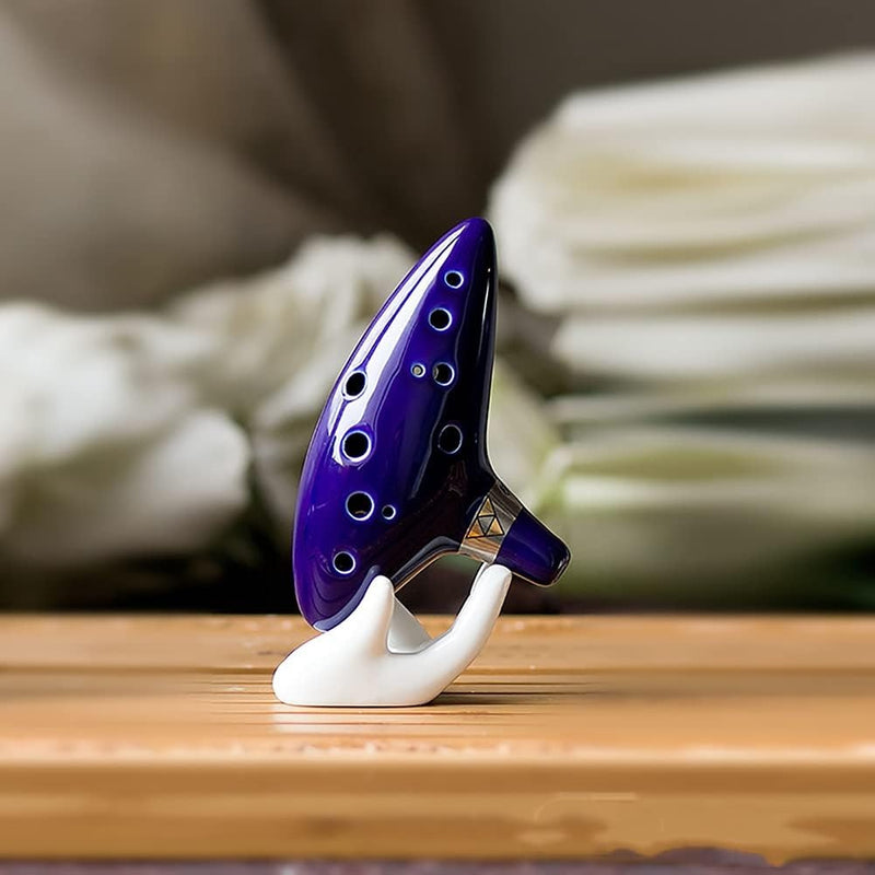 Ocarina of Time Alto C 12-Hole – Flute with Songbook Display Stand & Neck Cord