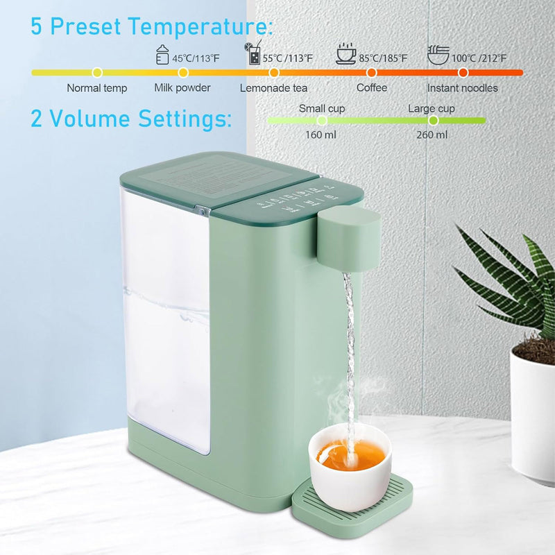 Countertop Hot Water Dispenser – 3L Compact Hot Water Machine for Home
