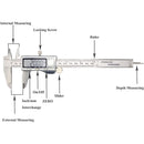 Digital Vernier Caliper – 150mm LCD Stainless Steel Gauge