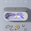 Portable Ultrasonic Cleaner – Rechargeable Low-Noise One-Button Cleaner for Glasses Watches & Accessories