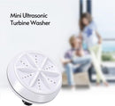 2-in-1 Portable USB Washing Machine – Mini Travel Turbine Washer for Clothes & Small Items
