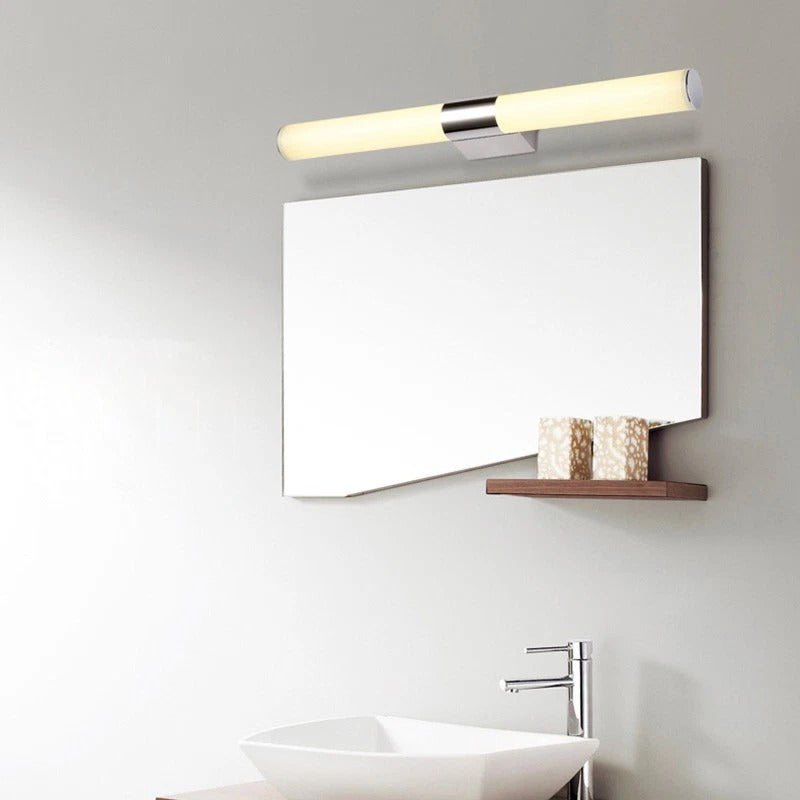 Modern LED Bathroom Light – Waterproof Contemporary Cylinder Vanity Light 12 Watts