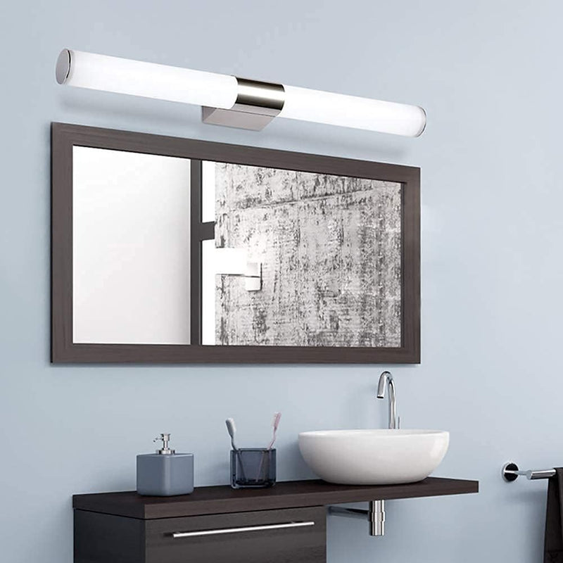 Modern LED Bathroom Light – Waterproof Contemporary Cylinder Vanity Light 12 Watts