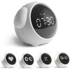 Fun Kids Alarm Clock – Emoji Display Night Light Snooze & Temp Display Voice Control