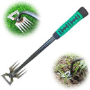 Ergonomic 2-in-1 Weed Puller – Manual Tool for Garden & Lawn