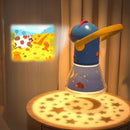 Kids Story Projector – Night Light Fairy Tale Toy with 8 Story Reels