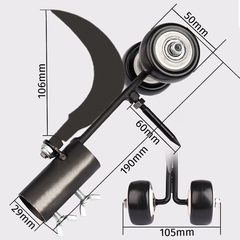 Universal Weed Removal Tool – 2-in-1 Head for Garden & Lawn