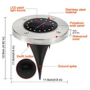 Solar LED Garden Lights – Set of 4 Outdoor Ground Lights