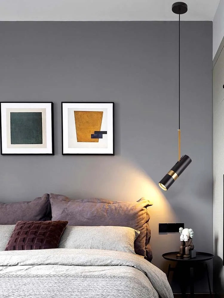 Nordic Pendant Light Chandelier – Modern Adjustable Tube Ceiling Light