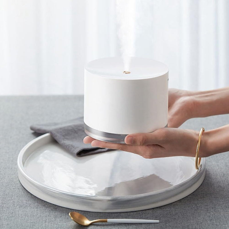 Wireless Air Humidifier – Portable USB Rechargeable Mist Diffuser with Lamp for Home