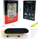 Mini Skateboard Fingerboard – Maple Wood with Alloy Trucks Fun Toy for Kids & Collectors