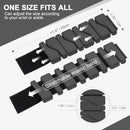 Adjustable Wrists & Ankle Weights - Set of 2 Silicone Hand Weights for Women