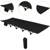 Portable Folding Camping Bed – Lightweight Travel Bed for Adults & Kids – Black