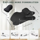 Couple's Intimacy Pillow – Ergonomic Memory Foam Wedge Pleasure Pillow