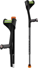 Lightweight Folding Forearm Crutches – Height Adjustable with Ergonomic Handle & Non-Slip Base