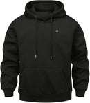 Unisex Heated Hoodie – USB Electric Heated Jacket with 5 Heating Zones