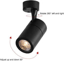 Minimalist Anti-Glare Ceiling Spotlight – Rotatable Anti-Rust Downlight for Shower Corridor Living Room