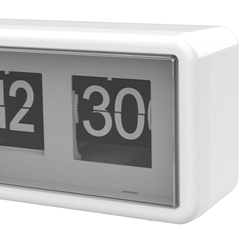 Retro Flip Clock – Silent Large Display Desk & Wall Clock for Home or Office