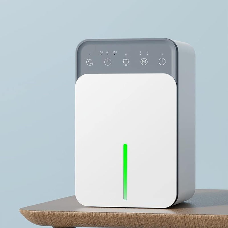 Compact Household Dehumidifier – Quiet with Multi-Color Atmosphere Light