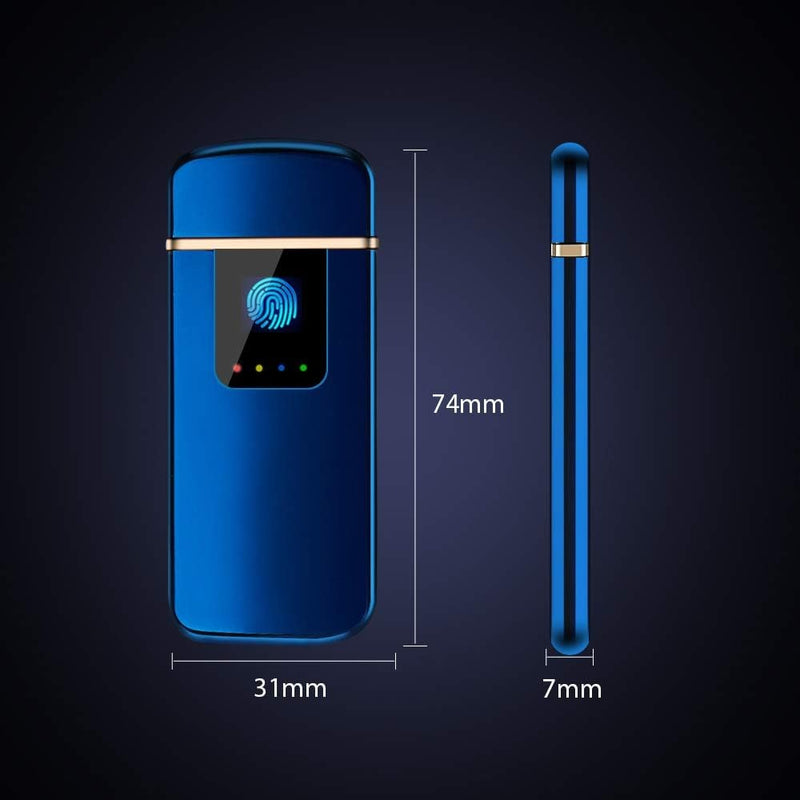 Smart USB Rechargeable Lighter – Touch Ignition & Windproof Design