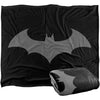 Batman Hush Logo Super Soft Throw Blanket – Silky Touch Front & Sherpa Back