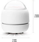 Mini Desktop Handheld Vacuum Cleaner – USB Rechargeable Wireless Dust Remover
