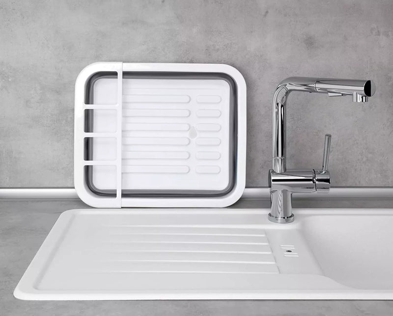 Collapsible Dish Drying Rack – Foldable Portable & Space-Saving Drainer