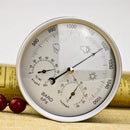 3-in-1 Weather Station – Analog Dial Barometer Thermometer & Hygrometer 130mm