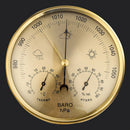 3-in-1 Weather Station – Analog Dial Barometer Thermometer & Hygrometer 130mm