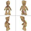 Guardians of the Galaxy Groot Plush Toy – 30cm Soft Stuffed Doll for Kids