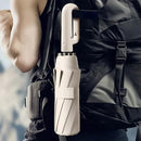 Windproof Folding Umbrella – Reinforced Frame Auto Open/Close Buckle Handle