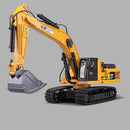 Die-Cast 1:40 Alloy Excavator Model – Premium Construction Vehicle with Movable Parts