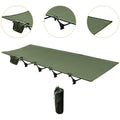 Portable Folding Camping Bed – Lightweight Travel Bed for Adults & Kids – Black