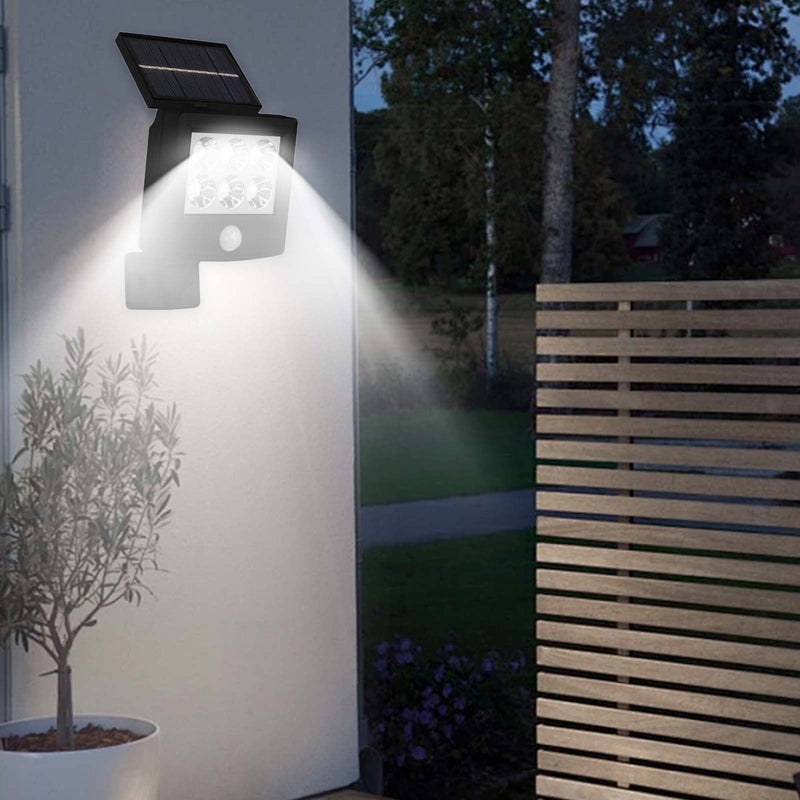 Solar Motion Sensor Floodlight – Wireless Outdoor Waterproof LED Light