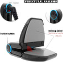 Foldable Mini Travel Iron – Portable Dual-Voltage Steam Press for Home and Travel