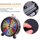 Classic European Design Clock – Silent Non-Ticking Quartz Desk Clock